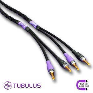 2 Tubulus Argentus luidsprekerkabel V2 spade banaan vork zilver lucht isolatie hoge kwaliteit speaker kabels beste High end Cable Shop Tubulus Argentus Speaker Cable V2