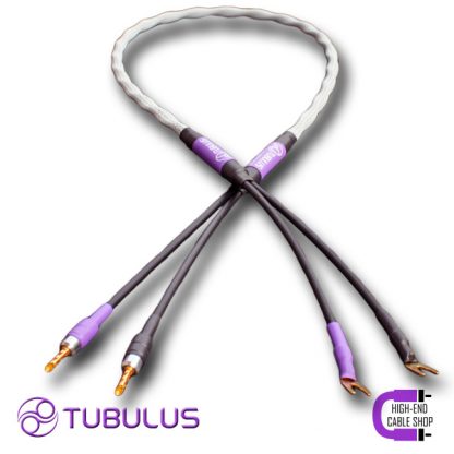 HCS speaker cable tubulus libentus best high end audio loudspeaker spade banana plug air hifi luidsprekerkabel zilver vork banaan