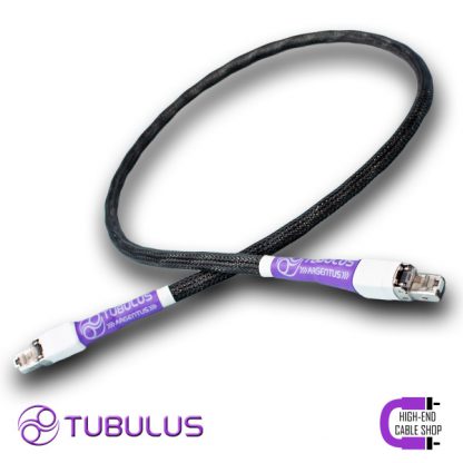 1 High end cable shop Tubulus Argentus Ethernet Kabel RJ45 100Mbps 10Gbps zilver streaming audio