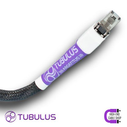 4 High end cable shop Tubulus Argentus Ethernet Kabel RJ45 100Mbps 10Gbps zilver streaming audio