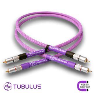 High end cable shop Tubulus Concentus Analoge interlink rca cinch zilver 3