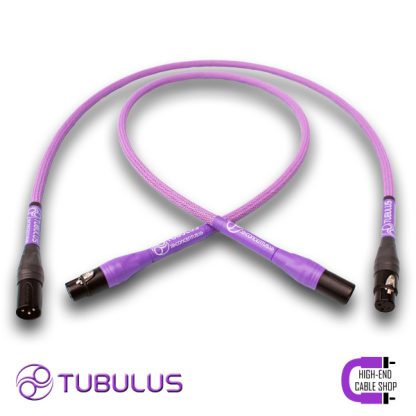 High end cable shop Tubulus Concentus Analoge Interlink xlr zilver 7