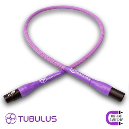 High end cable shop Tubulus Concentus Analoge Interlink xlr zilver 8